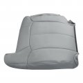 Secosautoparts Passenger Side Top Lean Back Replacement Leather Seat Cover Gray Compatible With Chevy Silverado 1500 2500 3500