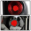 Acanii For 1999-2002 Chevy Silverado 1500 99-06 Gmc Sierra Black Tail Lights Brake Lamps G2 Driver Passenger Side