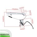 Electric Window Actuator With Motor Front Left Replacement For Civic 2001-2005