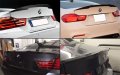 Cuztom Tuning Fits For 2014-2020 Bmw F32 4 Series 2 Door Coupe Carbon Fiber M4 Look Style Trunk Boot Lid Spoiler Wing