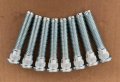 8pcs M14 2 0 Serrated Wheel Studs 610-424 15 8mm Knurl 75 4mm Length Replacement For 2000-2005 Ford Excursion Rear 1999-2004