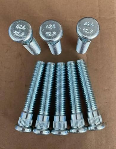 8pcs M14 2 0 Serrated Wheel Studs 610-424 15 8mm Knurl 75 4mm Length Replacement For 2000-2005 Ford Excursion Rear 1999-2004