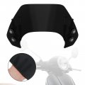 Topteng Short Motorcycle Windshield Windscreen Fit For Vespa Sprint 150 2016-2021