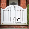 Uxcell 18 Cane Bolt Gate Drop Rod Iron Doors Stopper Hardware For Wooden And Fences Black Finish