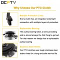 Ocpty Electric Lawn Mower Pto Clutch Fit For Ayp Case Craftsman Husqvarna Jacobsen Mtd Simplicity Snapper Toro Troy-bilt Warne