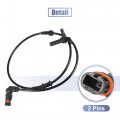 X Autohaux Front Right Abs Wheel Speed Sensor 2129050300 For Mercedes-benz E400 2013-2016 Cls550 E250 2011-2016 E350 E500