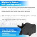 X Autohaux Front Right Side Door Lock Actuator Motor For Toyota Rav4 2001 2002 2003 2004 2005 69110-42120