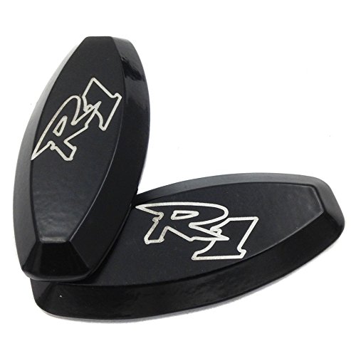 Smt-mirror Block Off Base Plates For 1998 1999 Yamaha R1 Yzf-r1 Yzfr1 Black B00rnivvpk