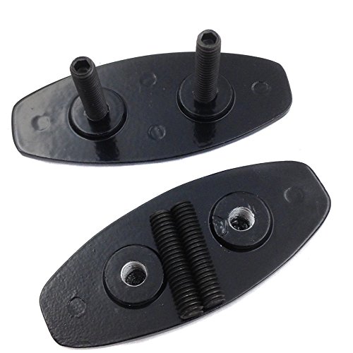 Smt-mirror Block Off Base Plates For 1998 1999 Yamaha R1 Yzf-r1 Yzfr1 Black B00rnivvpk