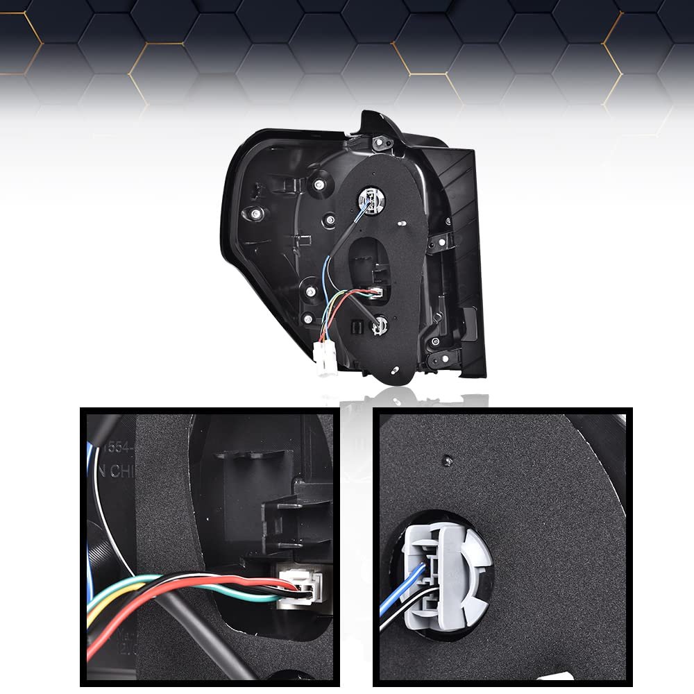 Led Tail Light For 2014-2022 Toyota 4runner Lamp Assembly Right Passenger Side W Wiring Harness
