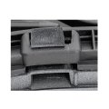 Radiator Grille Shell For Kia Rio 2018 2019 2020 Sedan Hatchback Lx S Textured Dark Gray With Silver Trim Part 86350h9000