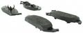 102 06500 C-tek Standard Metallic Brake Pad For Rear Position Heat Resistant Synthetic Fiber Construction Better Braking 