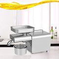 610w Automatic Oil Press Machine Adjustable Temperature Squeezer Commercial Electric Hydraulic For Soybean Rapeseed Walnuts 