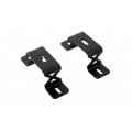 Cowl Light Bracket For Jeep Gladiator 2020 2021 2022 Single Cube Mount Textured Black Steel No Drill Installation 