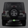 Ipick Image Made For Jeep Wrangler 3d Logo Glow In The Dark Luminescent Oval Billet Aluminum 2 Inch Tow Hitch Cover