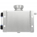 33 Oz Polished Stainless Steel Radiator Overflow Tank Catch Can