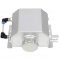 Ocpty 33 Oz Polished Stainless Steel Radiator Overflow Tank Catch Can