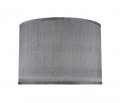 Aspen Creative 31013a Transitional Hardback Drum Cylinder Shape Spider Construction Lamp Shade In Grey Black 16 Wide X 11 
