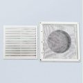 Magideal Air Vent Cover Return Grill White Exhaust Deflector Grille Louvers Covers For Kitchen Sidewalls Ceiling Home 125mm