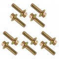 Caltric 10x Flanged Head Clutch Bolt M6x20 Compatible With Polaris Ranger Crew 570 2022