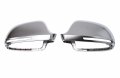 Aluminium Matt Finish Door Wing Mirror Caps Cover Case Housing S Line Compatible For Audi A3 A4 A5 A6 