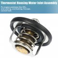 X Autohaux 21200-eta Engine Coolant Thermostat Housing Assembly For Nissan Sentra 1 6l 1 8l 2 0l 2007-2023 Rogue Hybrid