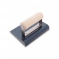 Marshalltown Qlt Blue Steel Hand Edgers Wood Handle Material 152mm Length 102mm Width 22mm Lip 16mm Radius Ce541b 