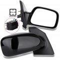 Ocpty Driver Side And Passenger Mirror For 2003-2008 Toyota Corolla Outside Accessories Easy-adjustable Heating Manual Folding
