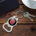 Graphics More Nc State Secondary Logo Keychain With Bottle Cap Opener 
