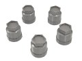 1986-1999 Corvette Wheel Lug Nut Cap Gray 