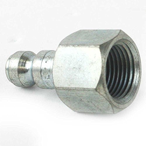 Interstate Pneumatics Cpa460 1 4 Inch Automotive Steel Coupler Plug 3 8 Female Npt