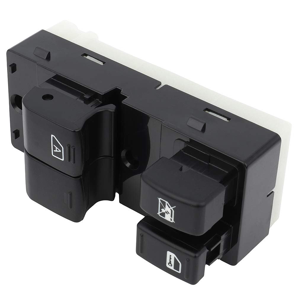 Driver Side Master Power Window Switch For Nissan Frontier 2005 To 2007 Replace 25401 Ea002 Front Left Control With Door Lock