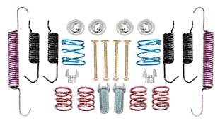 H17399 Professional Grade Parking Brake Hardware Kit For Truck Van Suv Metal Machined Finish