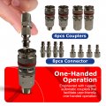 Coilhose Automatic Six Ball Couplers 12 Piece Kit