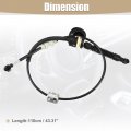 Uxcell Automatic Transmission Shifter Cable Gear Shift Control Lever Selector No 52109667ae For Jeep Grand Cherokee 2005-2007