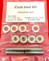 Alloyboltz For Buick Nailhead 264 322 364 Engine Bolts Screw Kit Stainless Steel Hex Set