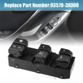 X Autohaux Master Power Door Window Switch For Hyundai Elantra 2011 2012 2013 2014 2015 93570-3x000 Left Driver Side