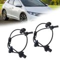 Abs Wheel Speed Sensor 57450-sna-003 57455-sna-003 For Civic 2006 2007 2008 2009 2010 Front Left And Right 2 Piece Set 