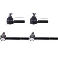 4 Piece Front Inner And Outer Tie Rod End Kit Es2374 Es2376 For Toyota Pickup 1984 To 1995 