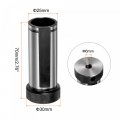 Uxcell Drill Sleeve Adapter Holder D25-6 Morse Taper Reducing For Cnc Lathe Milling Parts Tool