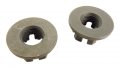 2 Rear Axle Hub Castle Crown Nut 14mmx1 50 Compatible With 1987-2004 Warrior 350 Yfm350x