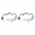 52713-08020 52712-08020 Pair Fog Light Lamp Bezel Cover For Toyota Sienna Se 2011-2017 Chrome Trim Rings 