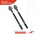 A-premium Set Of 8 Front Sway Bar Link Lower Ball Joint Inner Outer Tie Rod End Compatible With Mazda Mpv 2001-2006