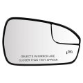 Right Replacement Mirror Glass Fit For 2013-2021d For Fusion Heated Ds7z-17k707-b
