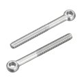 4pcs M5 X 50mm Lifting Eye Bolts 304 Stainless Steel Machinery Shoulder Swing Bolt Ring Eyebolt For Pipeline Gate Valves 
