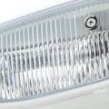 Fog Light Assembly For 2002 2003 Jeep Grand Cherokee Passenger Right Side Clear Lens With Halogen Bulb 9140 Chrome Housing