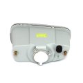 Fog Light Assembly For 2002 2003 Jeep Grand Cherokee Passenger Right Side Clear Lens With Halogen Bulb 9140 Chrome Housing