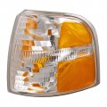 Front Left Driver Side Parking Light Assembly For 2002-2004 Ford Explorer Chrome Housing Clear Lens Model 1l2z13201aa 