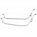 A-premium Set Of 2pcs Fuel Tank Straps Compatible With Nissan Murano 2008 2009 2010 2011 2012 2013 2014 3 5l Replace For