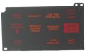 1988 Corvette Information Center Telltale Lens